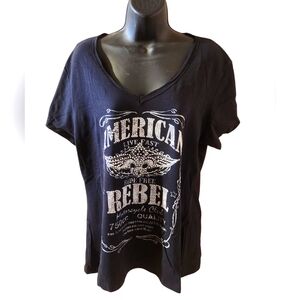 American Rebel T-Shirt by Liberty Wear Sz 2xx NWT